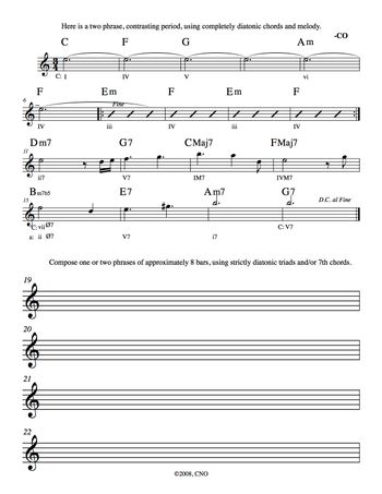 Variation 1, Diatonic
