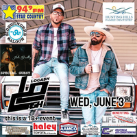 LoCash with Special Guest Jake Bradley