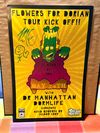 Limited Edition Marc Esses Autographed Flowers for Dorian Concert Posters