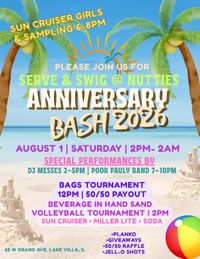 Cheers to Two Years! Nutties Anniversary Bash with DJ MESSES