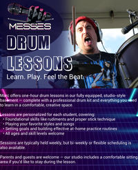 MESSES Drum Lessons: Master the Beat (All Ages and Skill Levels Welcome)