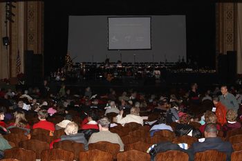 Doors open, and audience starts coming in.
