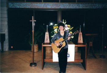 Evening concert at Calvary by the Sea.
