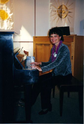 Sang "Jesus Is the Only Strength You'll Know", at the piano.
