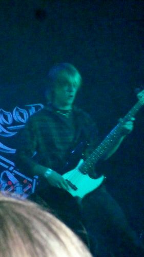 Marcus Corich at the Gothic Theater CD release
