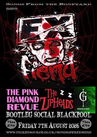 Alien X Fiend +The Pink Diamond Revue + The Zipheads + Grooving in Green