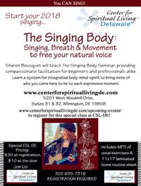 The Singing Body with Sharon Bousquet