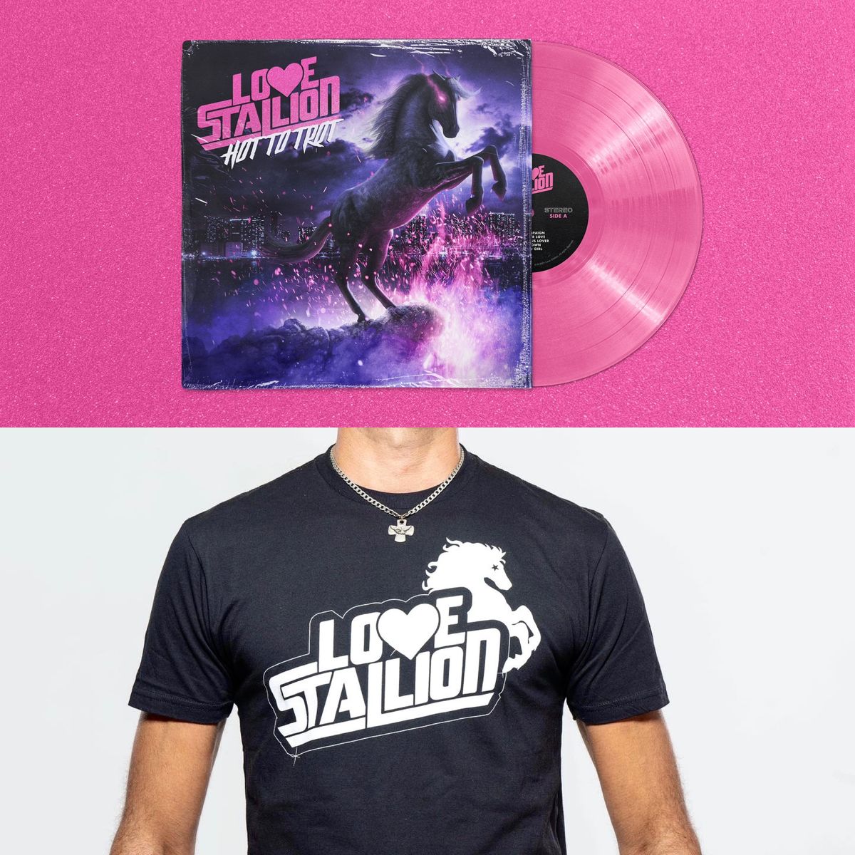 Hot To Trot - Vinyl & T-Shirt Bundle