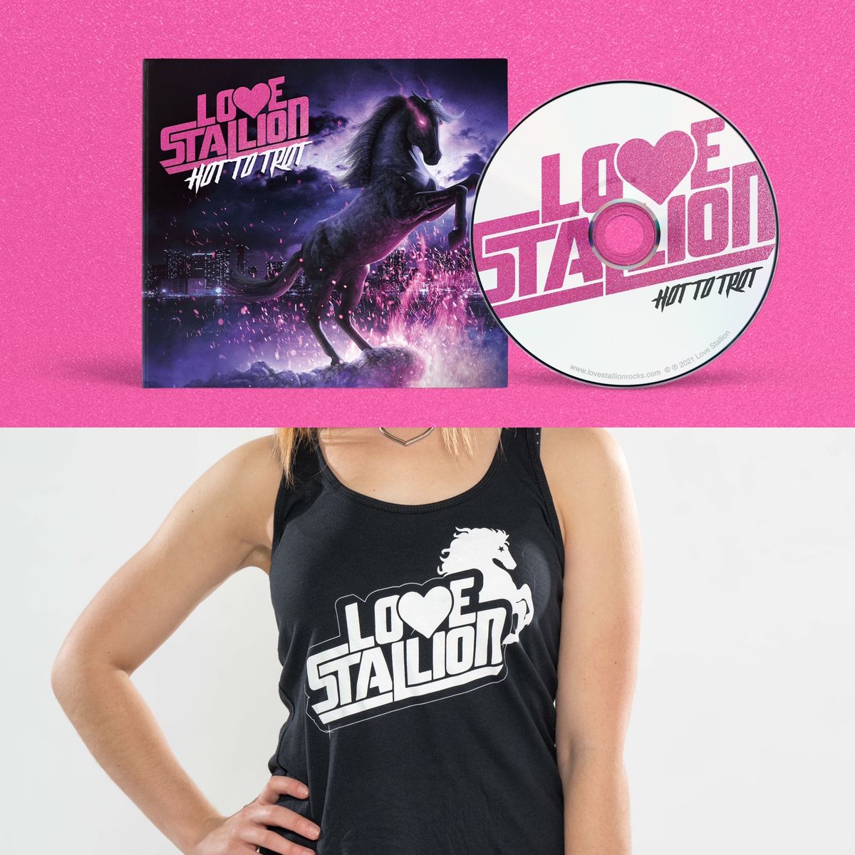 Hot To Trot - CD & Tank Bundle