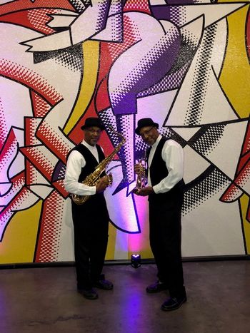Twin Connection @ ILEA Corporate Event -Bella Vetro Mosaic Studio
