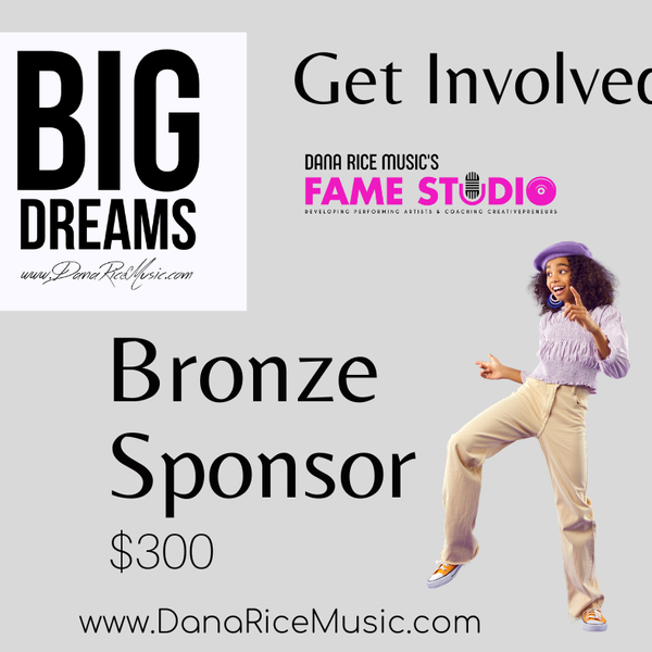 Big Dreams Concert Bronze Sponsor