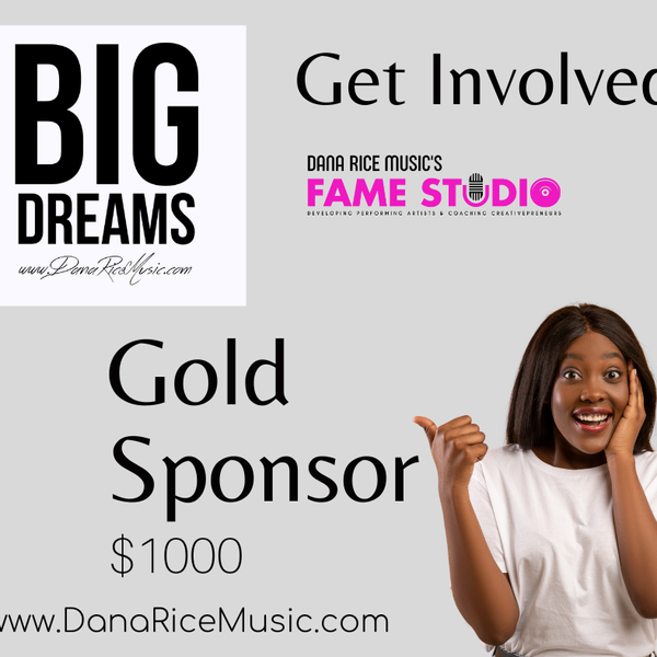 Big Dreams Concert Gold Sponsor