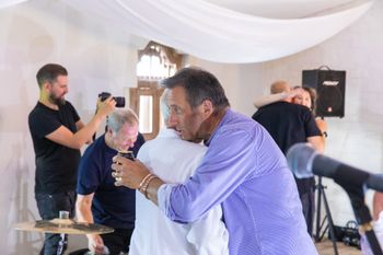 Video shoot with Jim Lea
