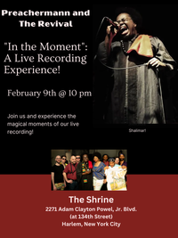 Preachermann and The Revival  - Live Album Recording/Concert