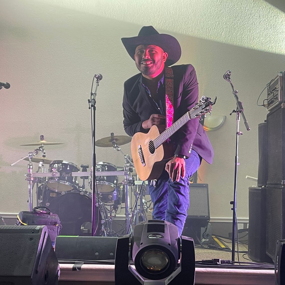 Live music at a brand activation event in Houston