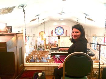 For years, I served as the principal music minister for a Catholic church in the Hilltowns where I cantored; played the piano, organ and guitar; and accompanied cantors and choirs
