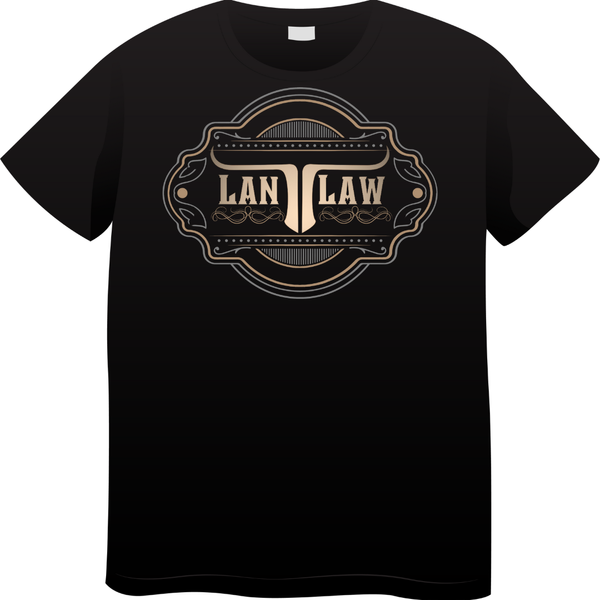 LAN LAW Logo Tee