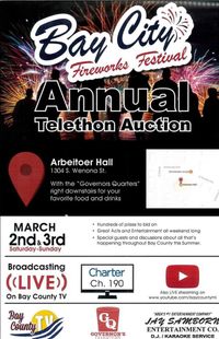 Bay City Fireworks Telethon Auction