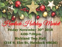 Hemlock Holiday Farmer's Market