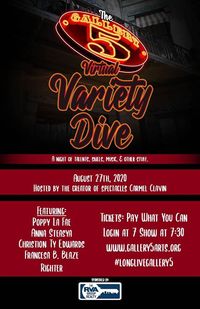 Virtual Variety Dive! ft Burlesque, Magic, Music, & more!