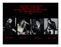 Songwriters in the Round with Ann Klein, Will Lee, Marc Copely and Rob Arthur
