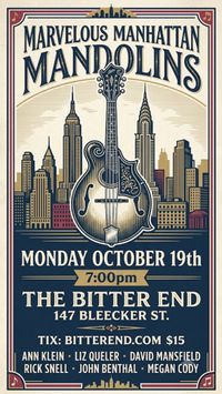 The Marvelous Manhattan Mandolins