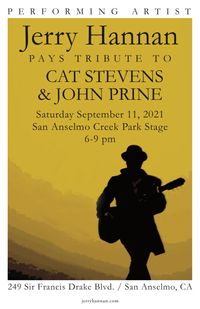 Jerry Hannan pays tribute to Cat Stevens and John Prine