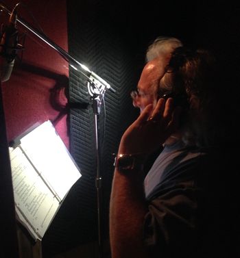 Steve durng the Folllowing the Thunder Sessions
