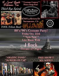 Halloween Party with Oceans of Origin and Third Eye Spiral!