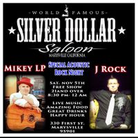 Special Acoustic Rock Night with Mikey LP and J Rock!