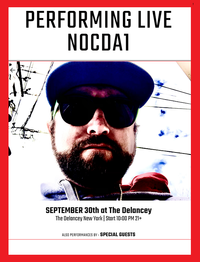((((SHOW CANCELLED)))) NocDa1 At the Delancey TBD