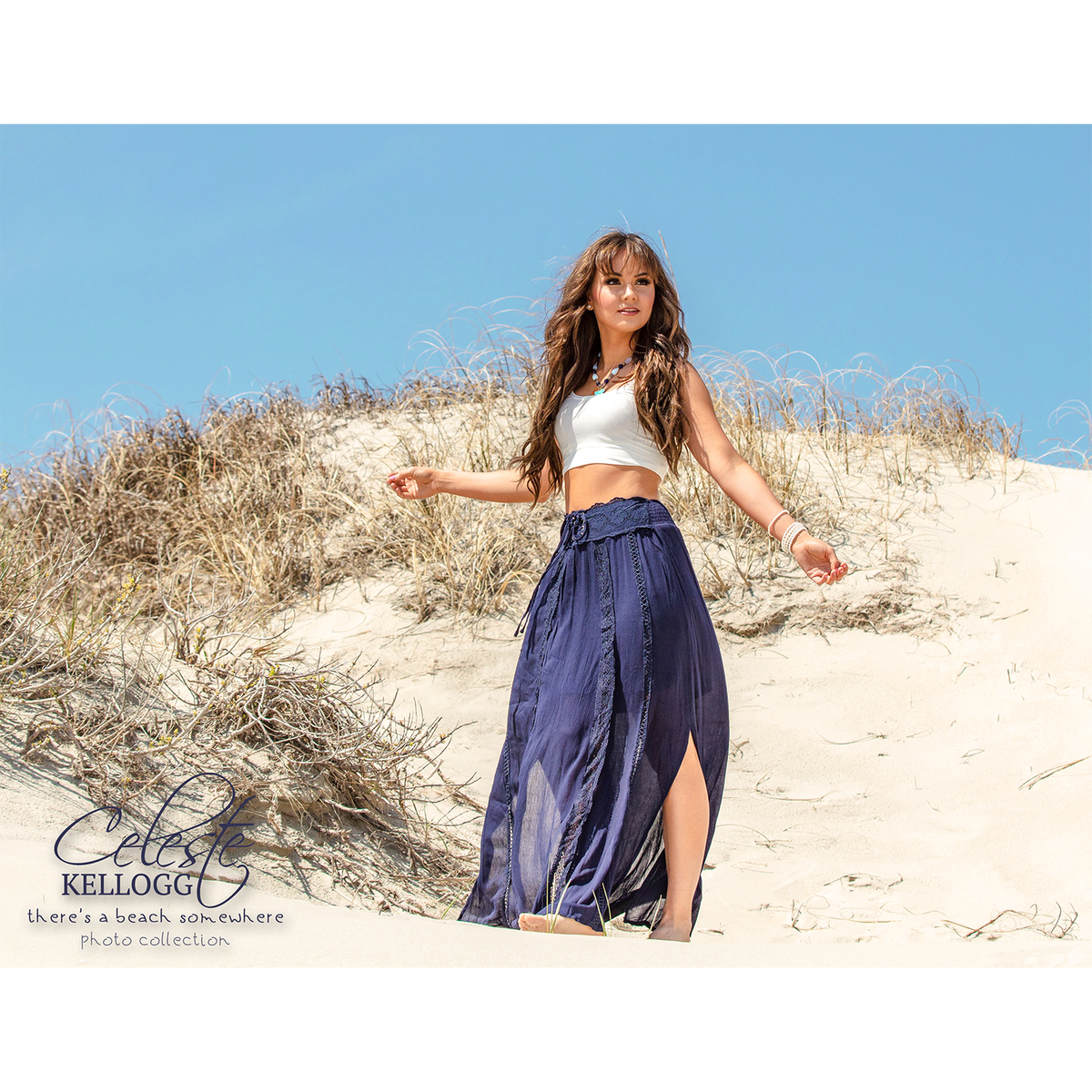 Beach Somewhere Signed Dune Photo