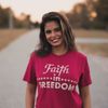 Faith in Freedom Antique Cherry Red