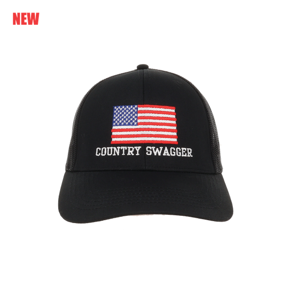Country Swagger Hat - Black