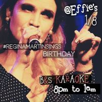 Reginamartinsings: @Effies Bill Martin Birthday Karaoke!