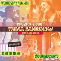 LIVE Music Tribute & Trivia Show @SOURMOUSENYC