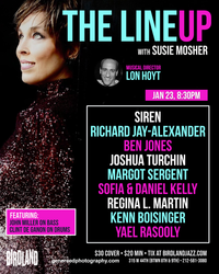 Regina Martin Sings in Susie Mosher's the Line Up! 