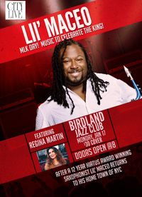 Lil' Maceo & Regina Martin at Birdland 