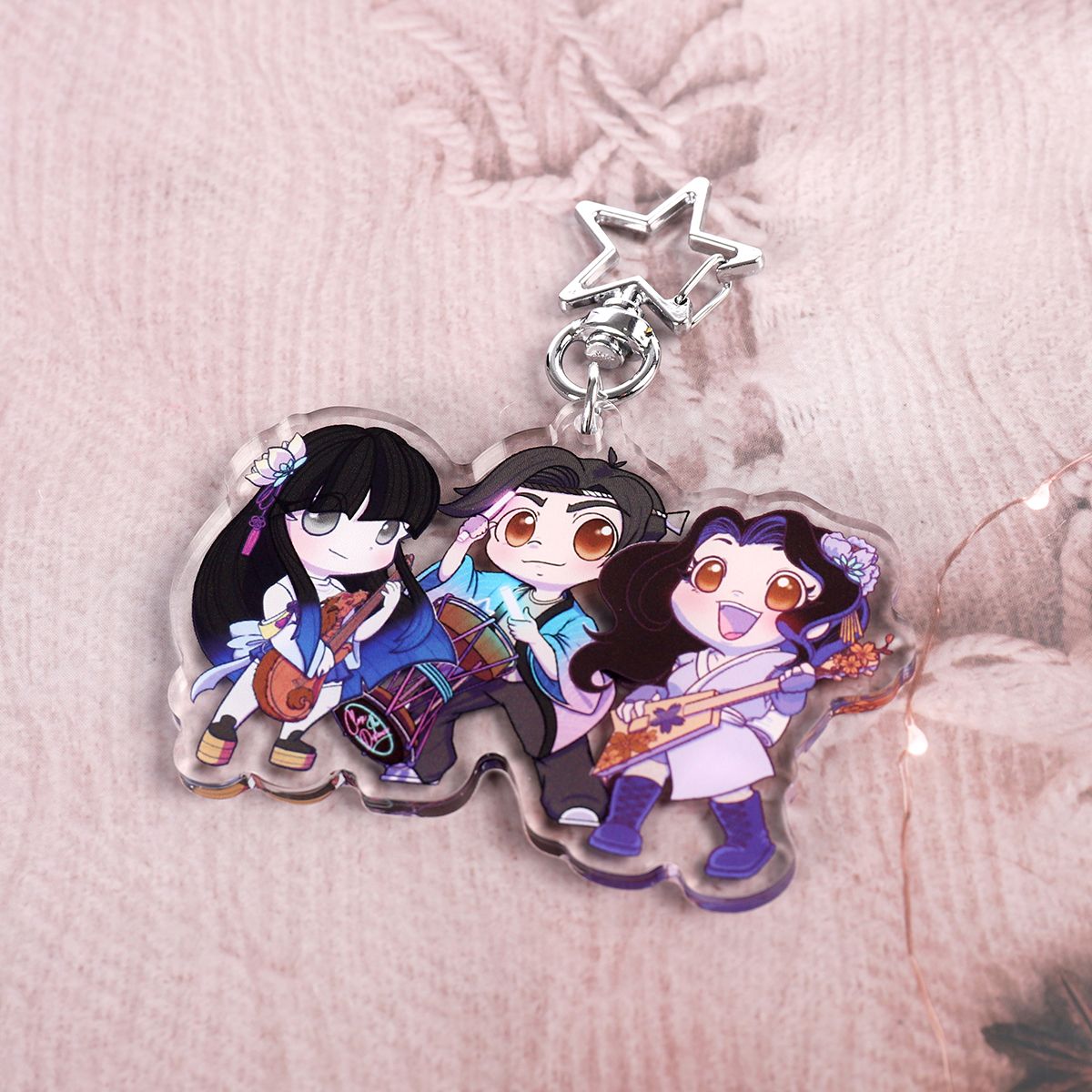 Close The Distance Keychain