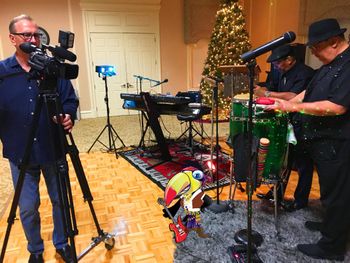 SWFL Entertainment legend Bob Burgess recording GMT pre-show
