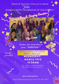 B.M.A.P & 2Brigher Days  presents an Intergenerational Activity "We Are The Story"