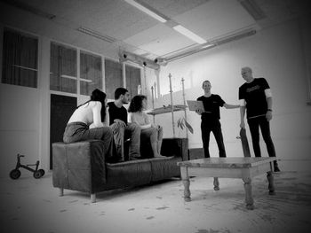 On the set of the Three Corpses Videoclip
