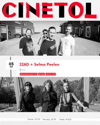 Avond van de melancholie met 22AD + Selma Peelen