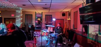 Bobby K at work at the Eagles.
