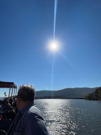 The Sun makes an appearance
