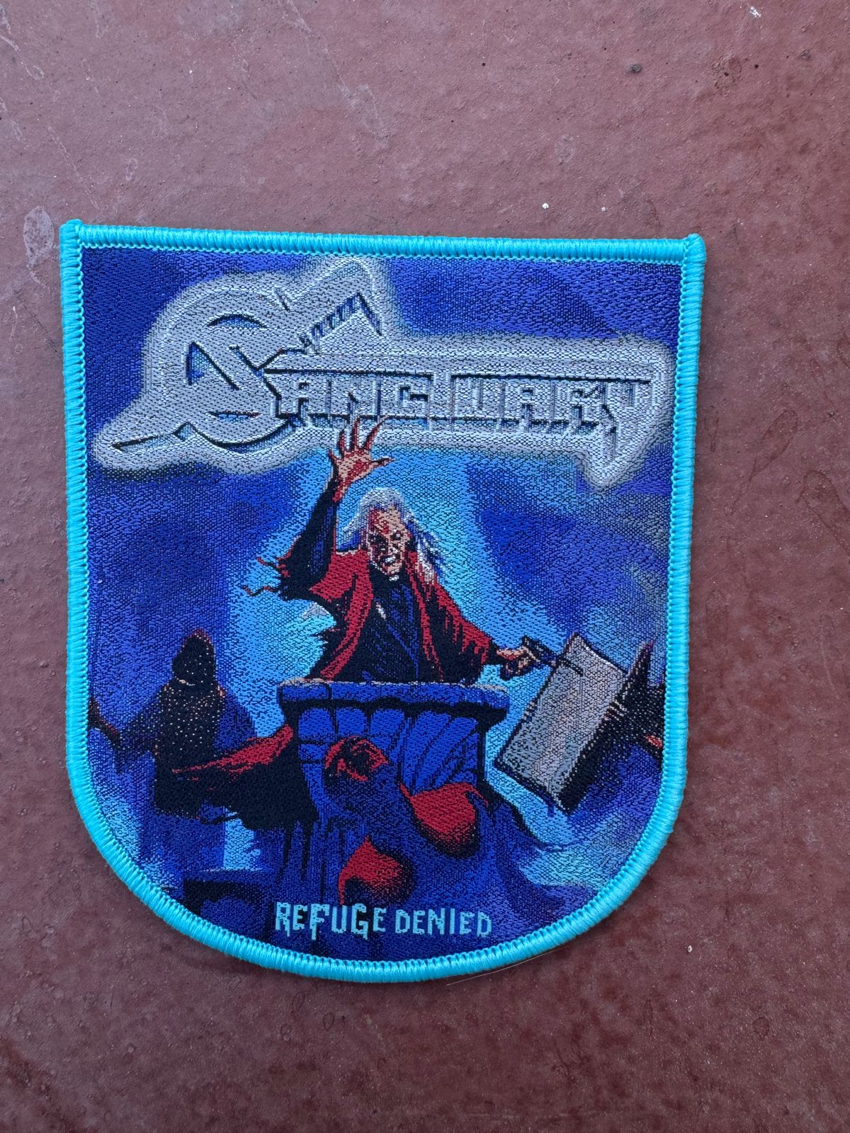 Refuge Denied RED or BLUE Limited Patch