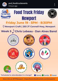 @ PVD Food Truck Events: Newport