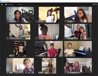 Zoom Spring Piano Recital for Online Students
