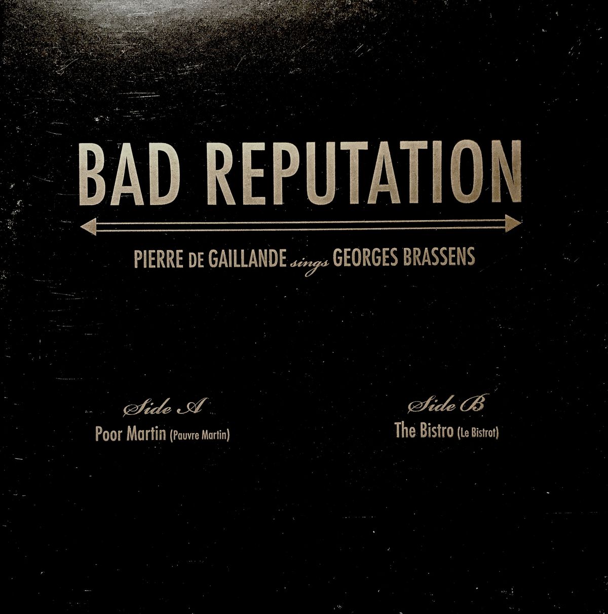 Bad Reputation Bistro / Poor Martin