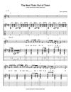 "The Next Train Out of Town"- Sheet Music